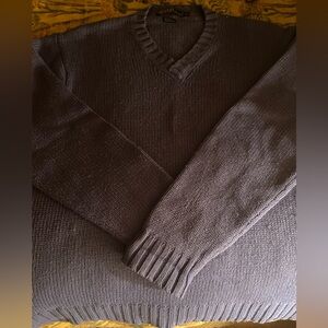 Ralph Lauren Silk Cashmere V-Neck Sweater XL